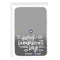 White Frame Custom Grandparents Day Card for only USD 4.99 | Hallmark