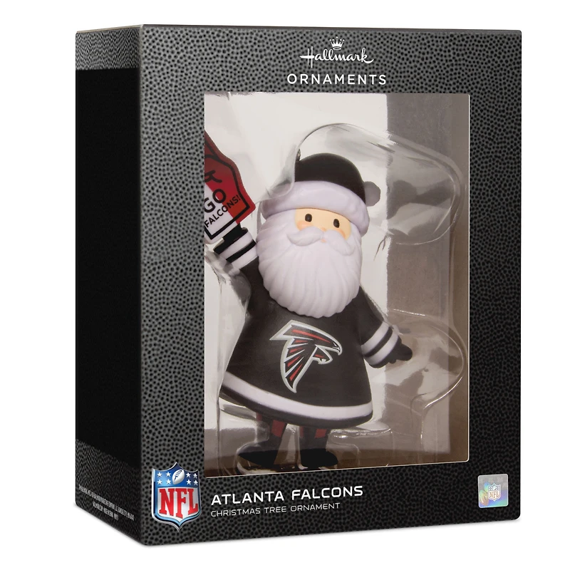 NFL Atlanta Falcons Santa Fan Hallmark Ornament for only USD 12.99 | Hallmark