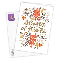 Season of Thanks Custom Thanksgiving Card for only USD 4.99 | Hallmark