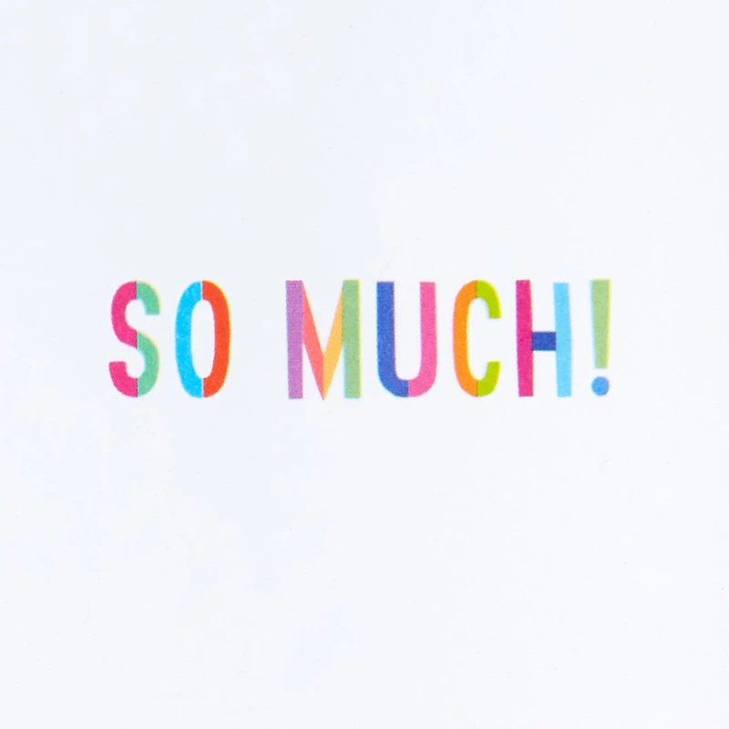 Thanks So Much Thank-You Card for only USD 3.99 | Hallmark