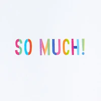 Thanks So Much Thank-You Card for only USD 3.99 | Hallmark