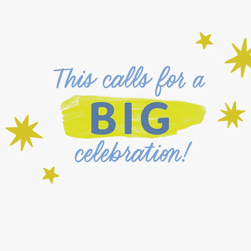 It's Your Day to Celebrate Card for Kids for only USD 2.99 | Hallmark