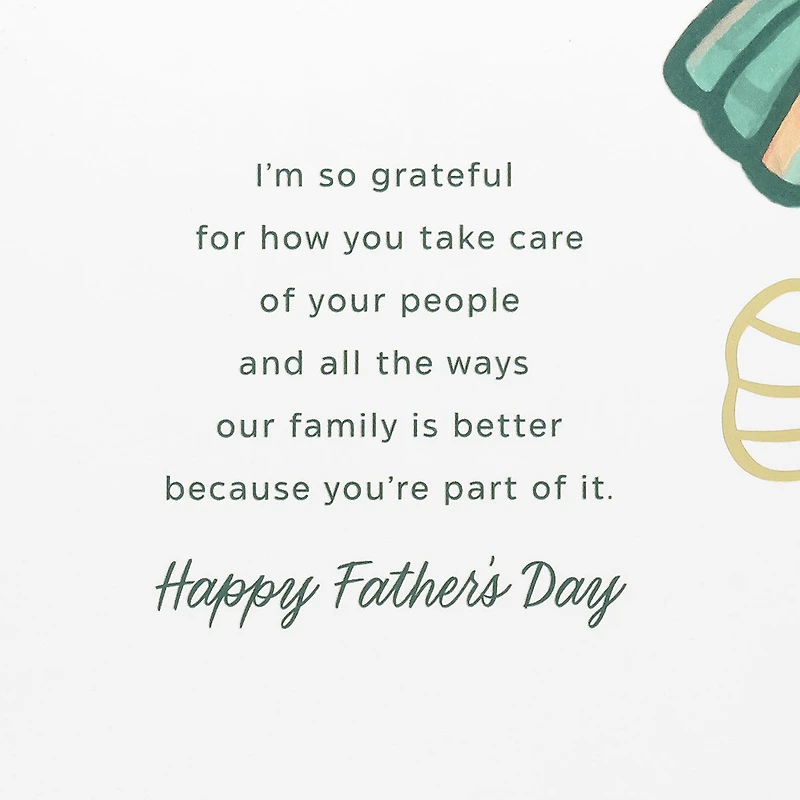 Grateful You're a Part of Our Family Father's Day Card for Stepdad for only USD 6.59 | Hallmark