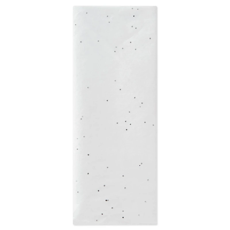 Sparkling Dots on White Tissue Paper, 6 sheets for only USD 2.49 | Hallmark