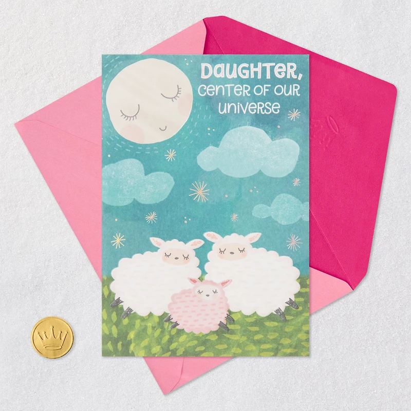 Love You to the Moon and Back 1st Birthday Card for Daughter for only USD 3.99 | Hallmark