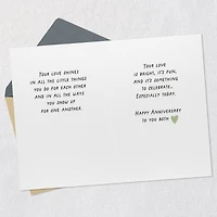 Your Love Shines Anniversary Card for only USD 4.99 | Hallmark