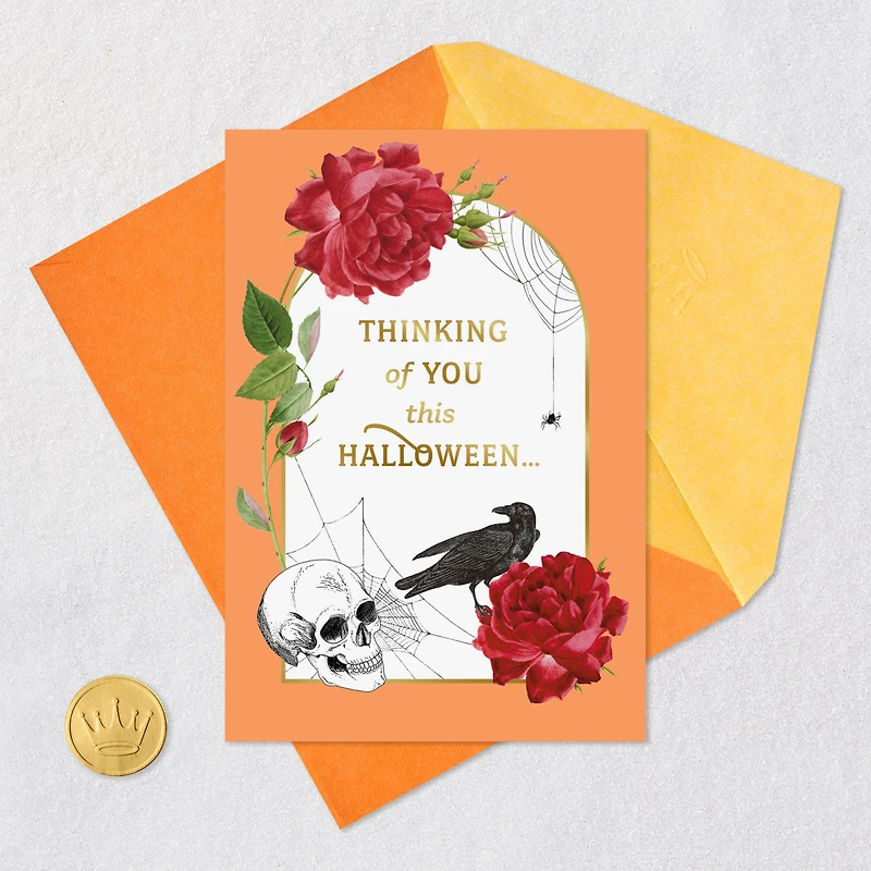 Hauntingly Happy Wishes Halloween Card for only USD 2.99 | Hallmark