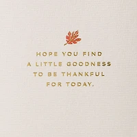 Season of Gratitude Thanksgiving Card for only USD 5.99 | Hallmark