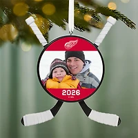 NHL Detroit Red Wings® Hockey Personalized Ornament, Custom Photo and Text for only USD 30.99 | Hallmark
