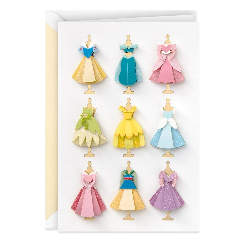 Disney Princess Dresses Blank Card for only USD 8.59 | Hallmark