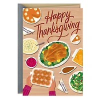 Pass the Blessings and Pour on the Thanks Thanksgiving Card for only USD 3.59 | Hallmark