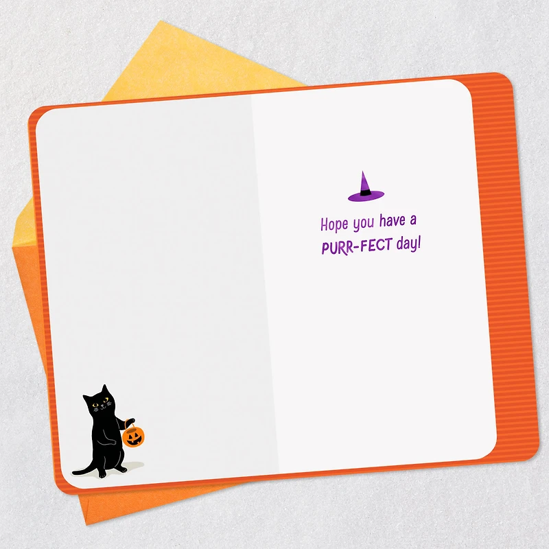 A Purr-fect Day Halloween Card for Granddaughter for only USD 3.99 | Hallmark