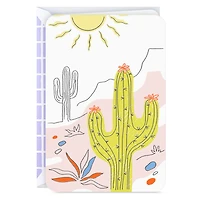Sunny Desert Landscape Blank Card for only USD 2.99 | Hallmark