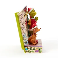 Jim Shore Grinch and Friends Light-Up Storybook Figurine, 6.2" for only USD 89.99 | Hallmark
