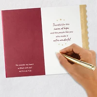 My Heart Is Filled With Joy Religious Christmas Card for only USD 5.99 | Hallmark