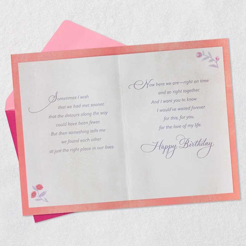 Love of My Life Romantic Birthday Card for only USD 6.99 | Hallmark