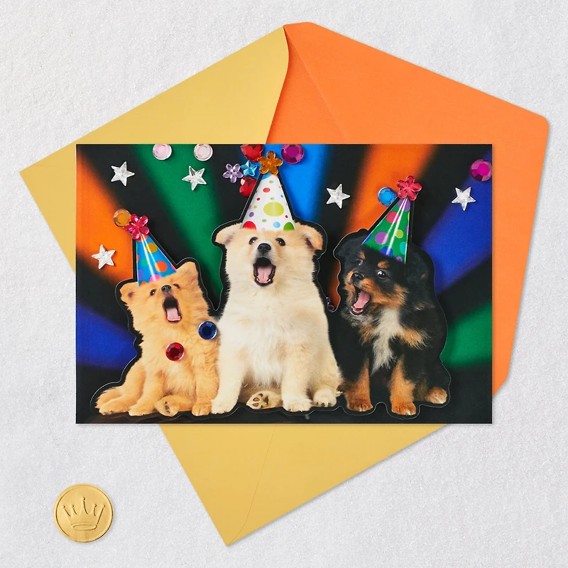 Party Animal Dogs Funny Musical Birthday Card for only USD 9.59 | Hallmark