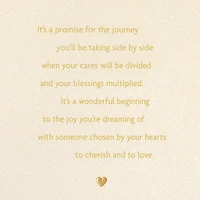 When Two Beautiful Souls Become as One Wedding Card for only USD 3.99 | Hallmark