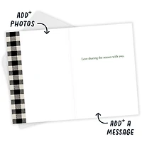 Buffalo Plaid Frame Custom Christmas Card for only USD 4.99 | Hallmark