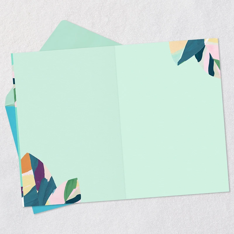 Watercolor Leaves Blank Card for only USD 3.99 | Hallmark