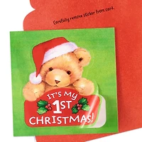 You're a Sweet, Precious Gift Baby's First Christmas Card With Sticker for only USD 4.59 | Hallmark