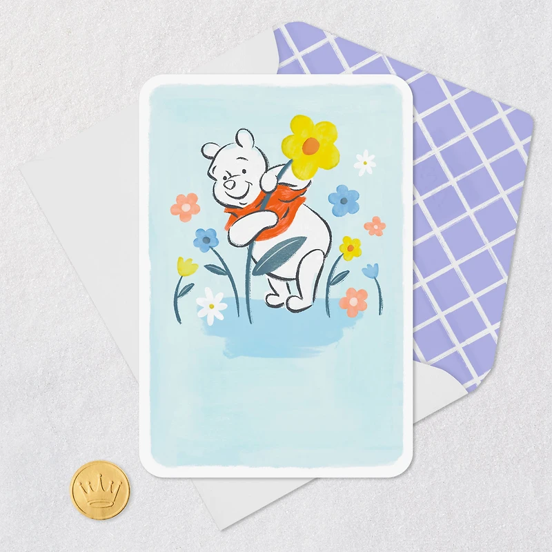 Disney Winnie the Pooh Happy Thoughts Thinking of You Card for only USD 2.99 | Hallmark