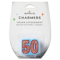 Charmers 50th Birthday Silicone Charm for only USD 8.99 | Hallmark