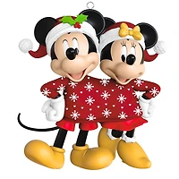 Disney Mickey and Minnie Sweater-Sharing Sweethearts Ornament for only USD 25.99 | Hallmark