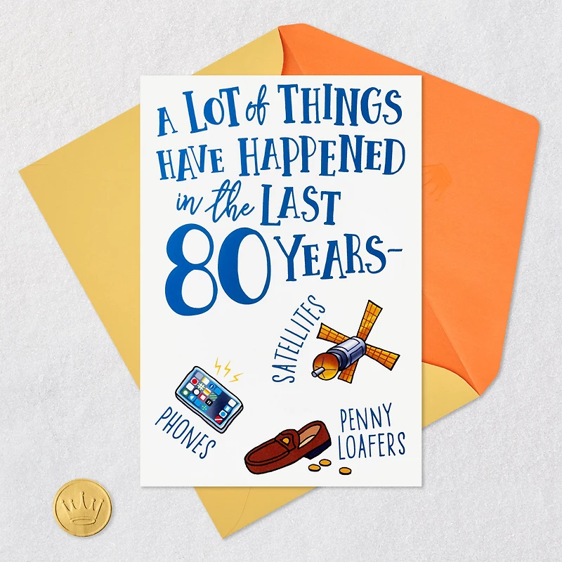 You're the Best of All Funny 80th Birthday Card for only USD 5.59 | Hallmark