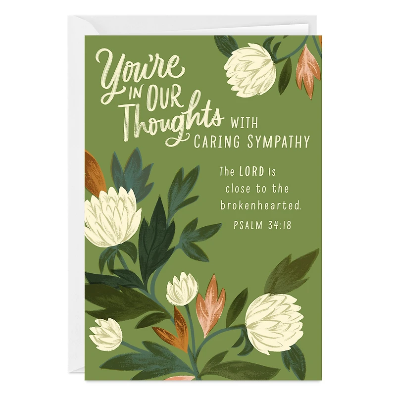 Botanical Blooms Religious Custom Sympathy Card for only USD 4.99 | Hallmark