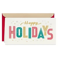Little Holiday Joys Money Holder Holiday Card for only USD 5.59 | Hallmark
