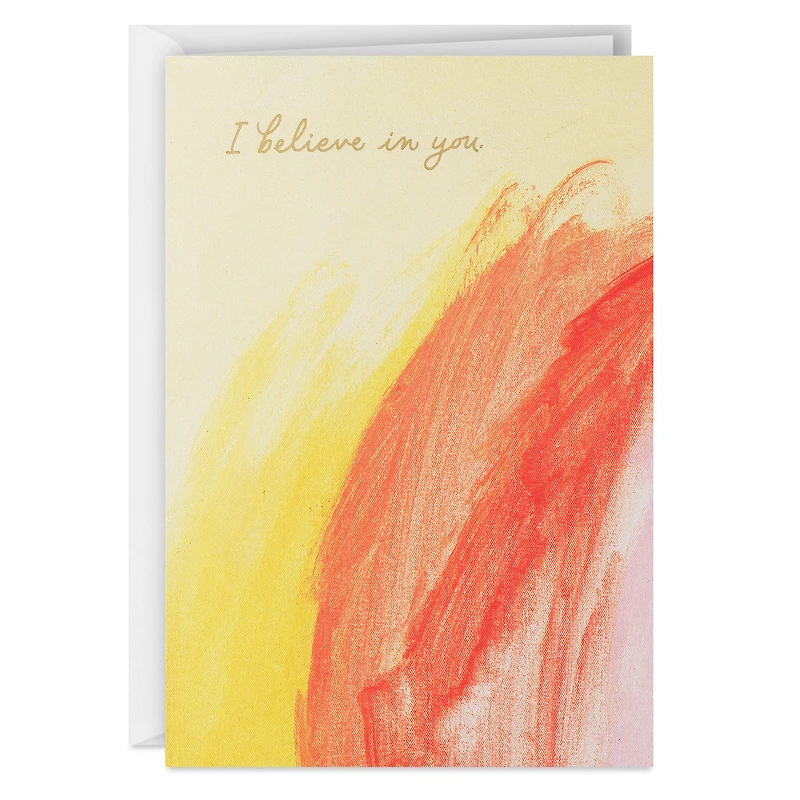 ArtLifting I Believe in You Encouragement Card for only USD 3.99 | Hallmark