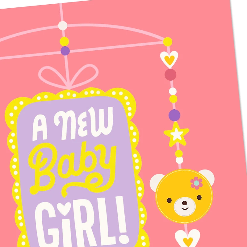 That Sweet Little Face New Baby Girl Card for only USD 2.50 | Hallmark
