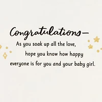 A Star So Bright New Baby Girl Card for only USD 4.99 | Hallmark