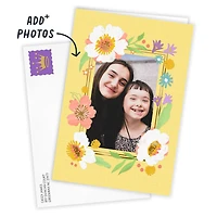 Personalized Wildflowers Frame Photo Card for only USD 4.99 | Hallmark