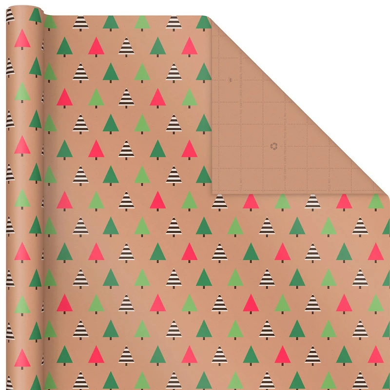 Merry Kraft Prints 3-Pack Christmas Wrapping Paper, 90 sq. ft. for only USD 16.99 | Hallmark