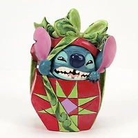 Jim Shore Disney Stitch Breaking Out of Present Figurine, 5" for only USD 50.00 | Hallmark