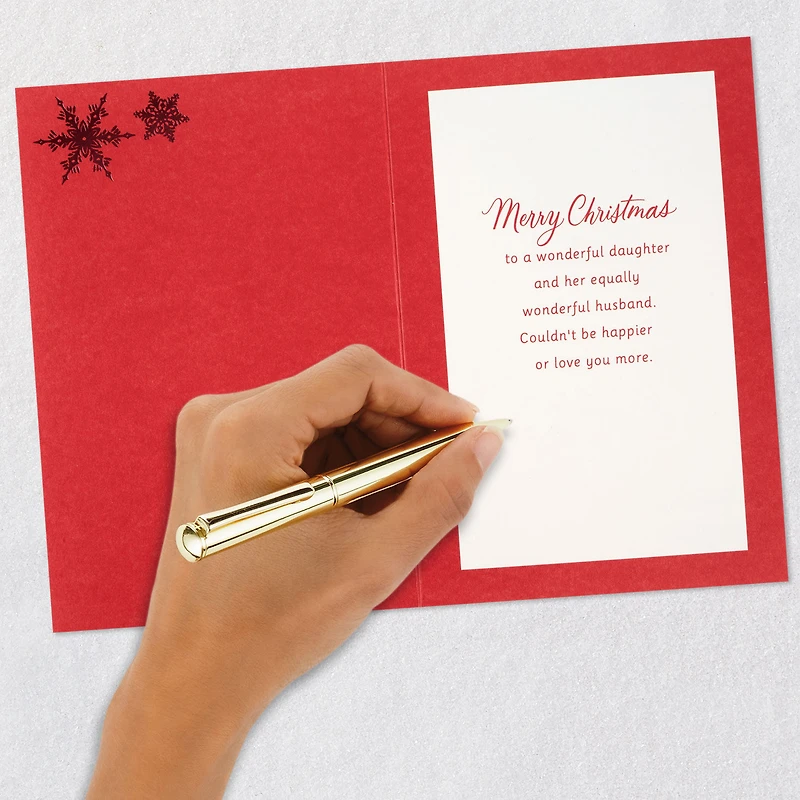 Love, Joy, Hope Christmas Card for Daughter and Husband for only USD 5.59 | Hallmark