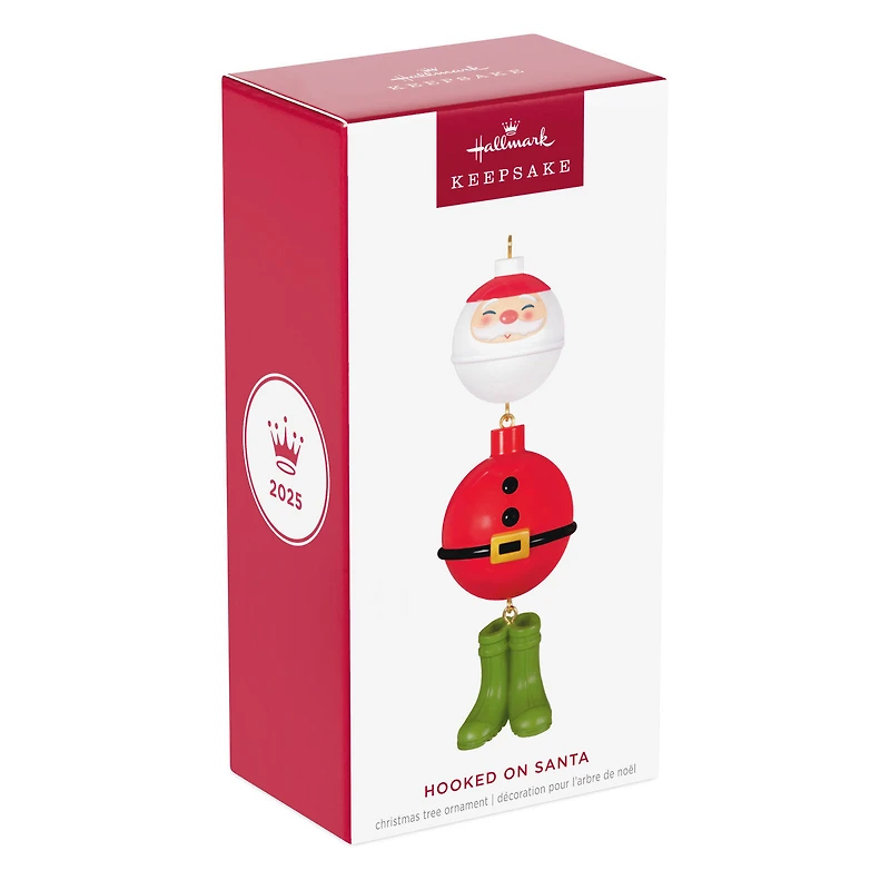 Hooked on Santa Ornament for only USD 20.99 | Hallmark