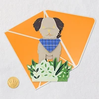 Pawsitively Amazing Puppy Dog Pop-Up Paper Craft Father's Day Card for only USD 5.99 | Hallmark