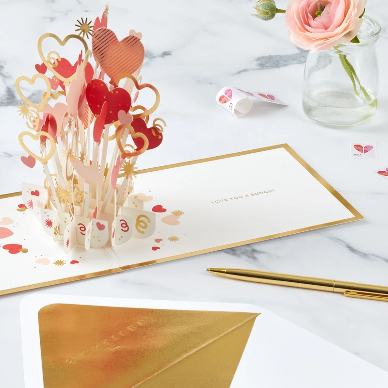 Love You a Bunch 3D Pop-Up Valentine's Day Card for only USD 12.99 | Hallmark