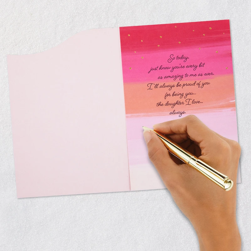 So Proud of You Birthday Card for Daughter for only USD 4.59 | Hallmark
