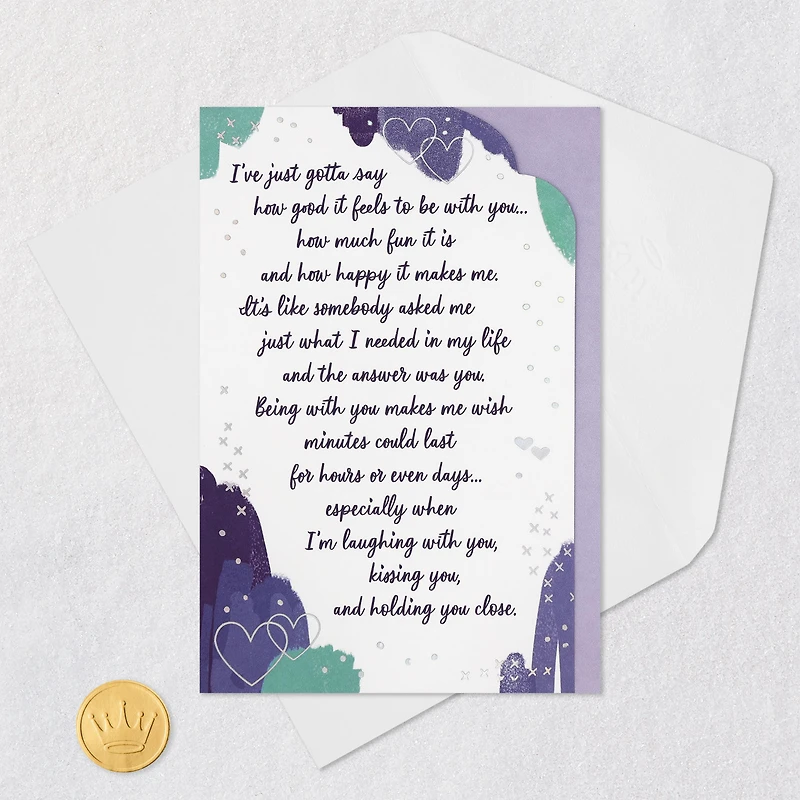 How Good It Feels to Be With You Romantic Love Card for only USD 4.29 | Hallmark