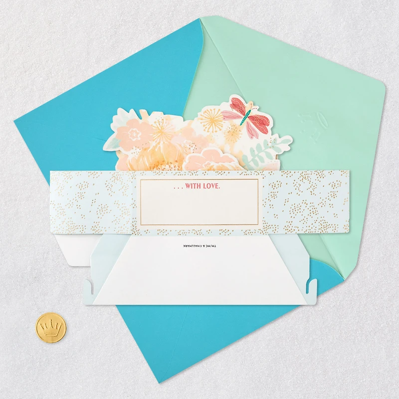 Butterfly and Flowers 3D Pop-Up Mother's Day Card for only USD 7.99 | Hallmark