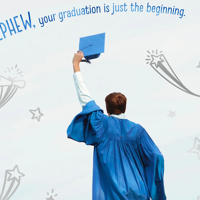 Just the Beginning Graduation Card for Nephew for only USD 2.00 | Hallmark