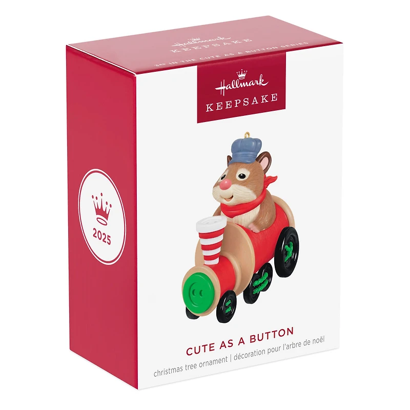 Cute as a Button Ornament for only USD 19.99 | Hallmark