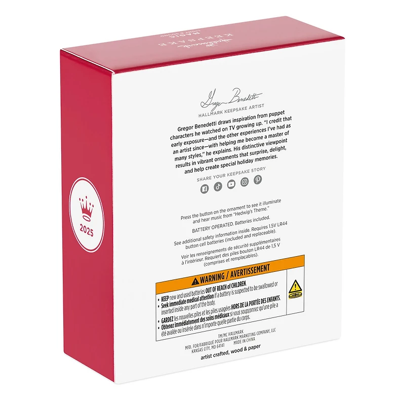 Harry Potter™ Hogwarts™ Musical Papercraft Ornament With Light for only USD 30.99 | Hallmark