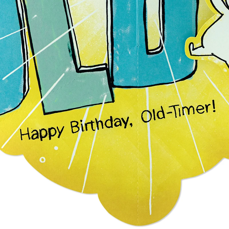 Hate to Spring This On You, Old-Timer Funny Pop-Up Birthday Card for only USD 4.99 | Hallmark