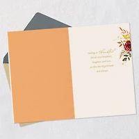 Thankful for Your Kindness Thanksgiving Card for Aunt for only USD 2.99 | Hallmark