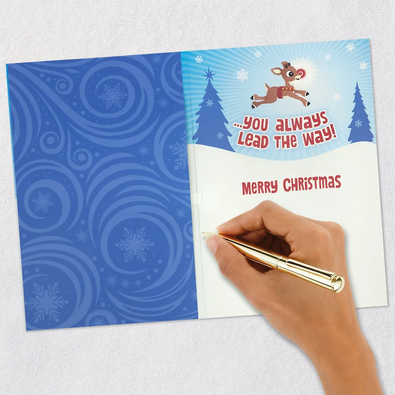 Rudolph the Red-Nosed Reindeer® Bringing the Merry Musical Christmas Card for Kids for only USD 5.99 | Hallmark